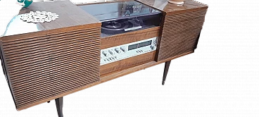 Wooden stereo cabinet, 1970s