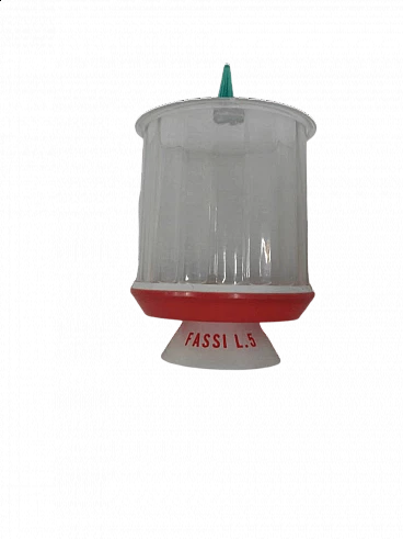 Plastic candy container, 1960s