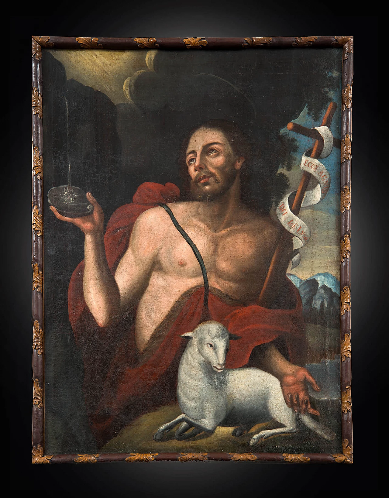 St. John the Baptist, oil on canvas, 18th century 1