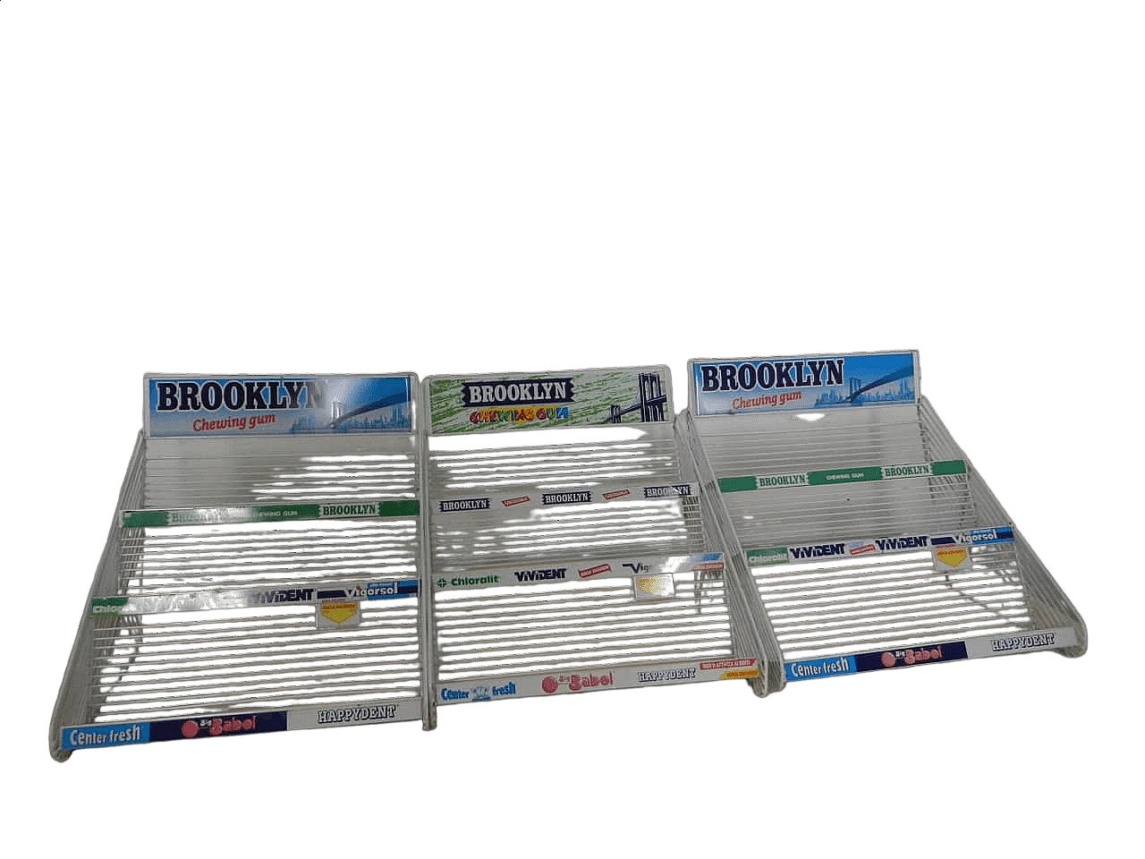 Brooklyn advertising display stand, 1970s 13