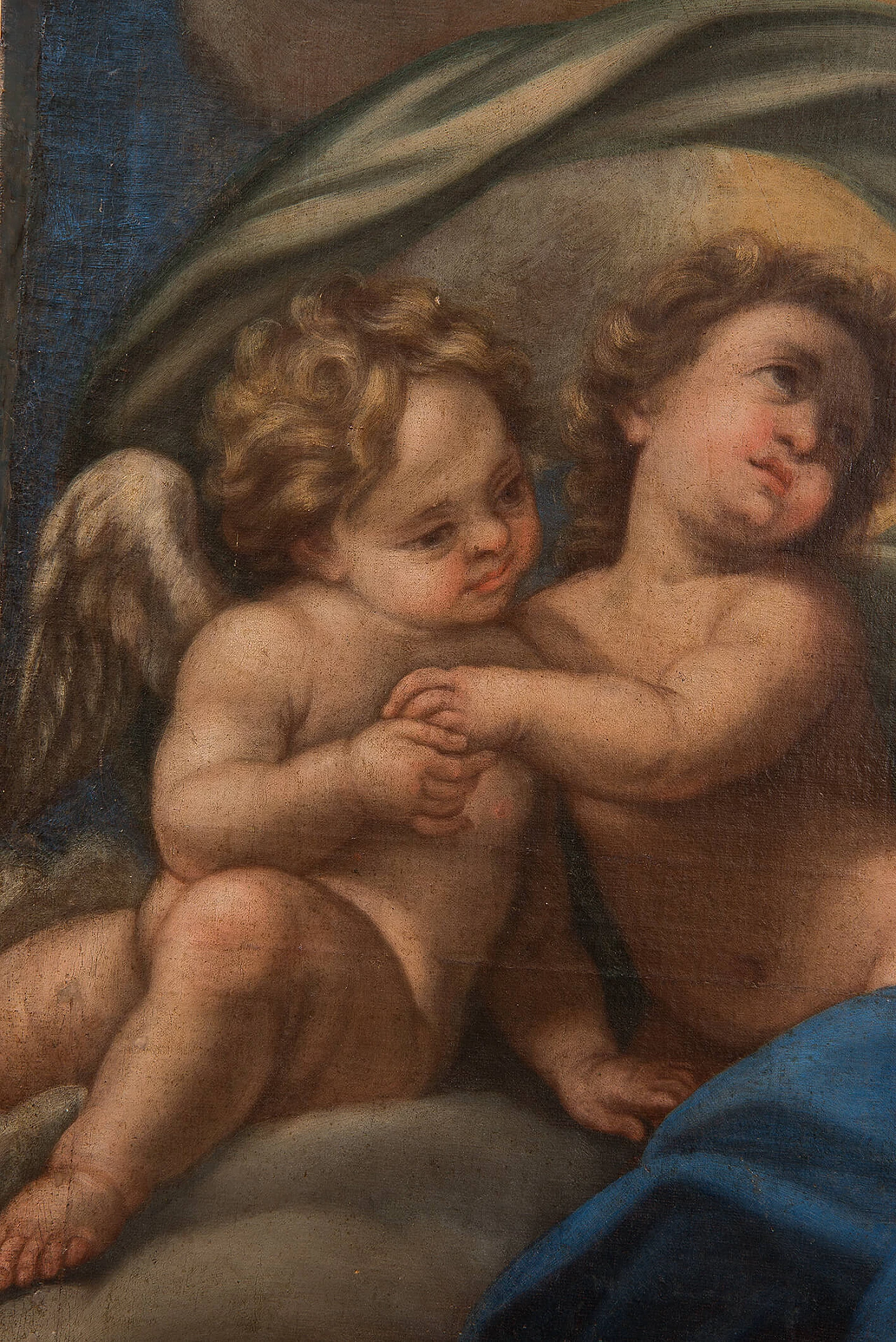 Vergine Immacolata con Gesù Cacciatore, olio su tela, '700 4