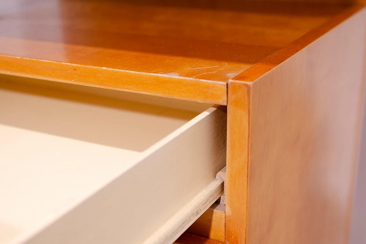 Parete attrezzata in faggio, frassino e compensato di UP Závody, anni '60 15