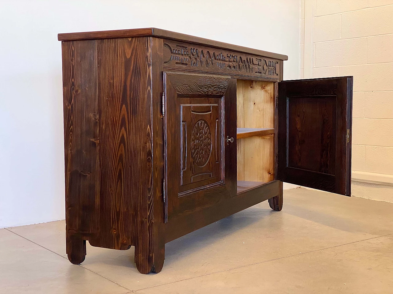 Pair of pine sideboards by Victor Cerrato, 1960s 24