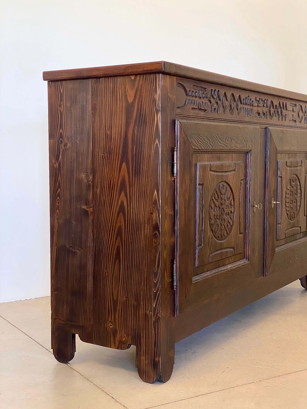 Pair of pine sideboards by Victor Cerrato, 1960s 25