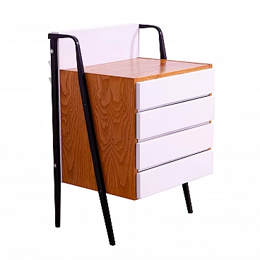 Beech and plywood chest of drawers by Tatra Nabytok, 1960s