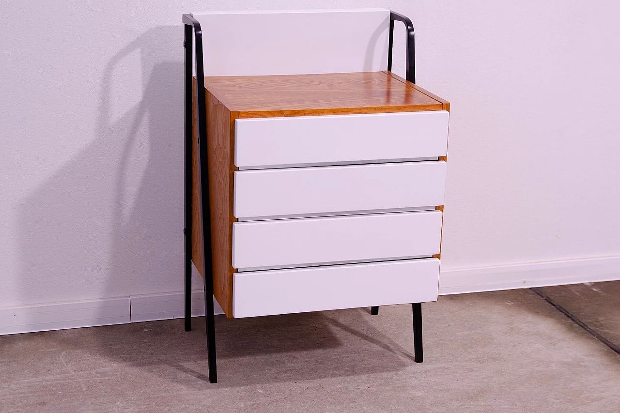 Beech and plywood chest of drawers by Tatra Nabytok, 1960s 3