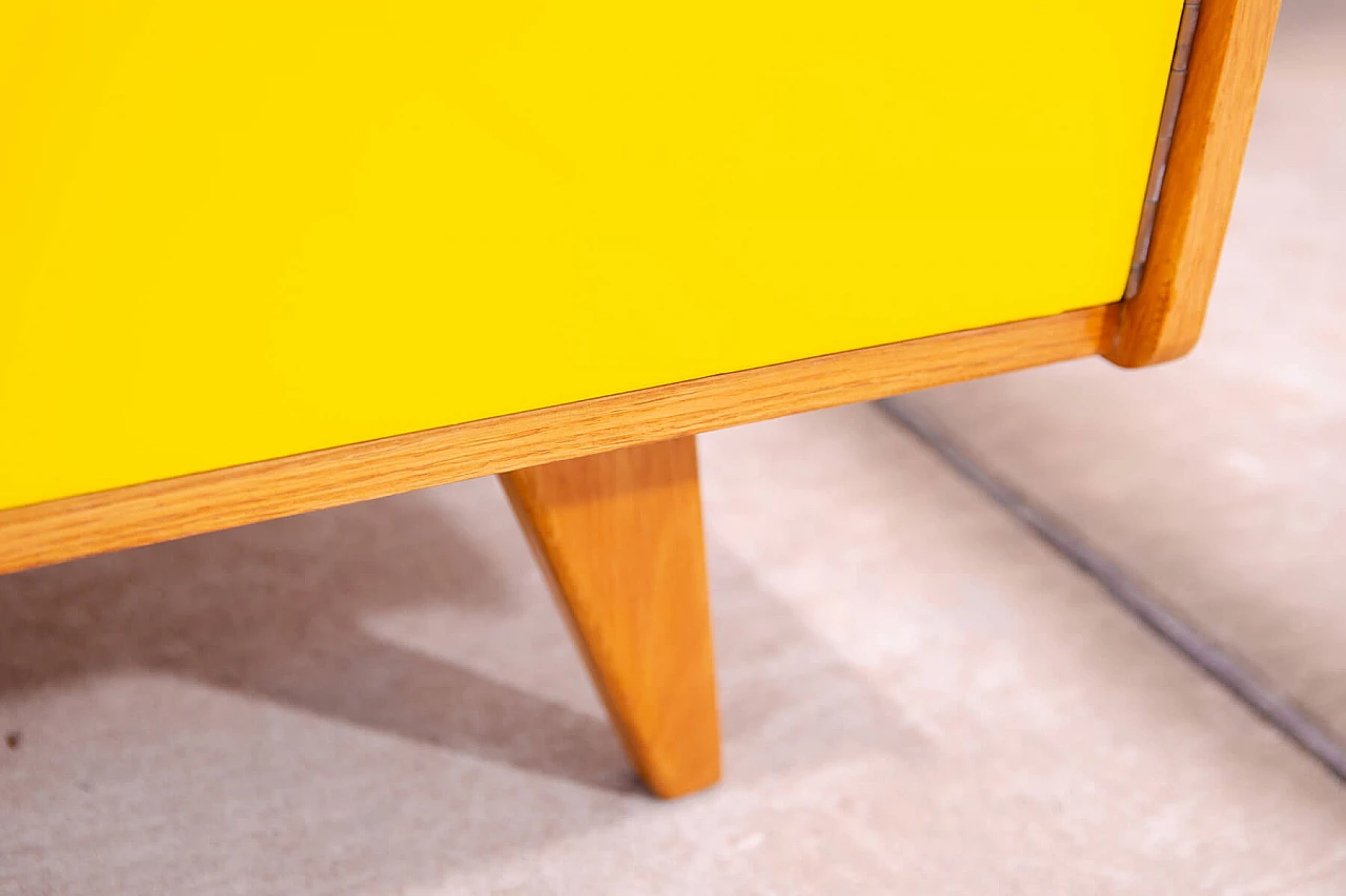 U-450 sideboard in beech, veneer, plywood and laminate by Jiří Jiroutek, 1960s 13