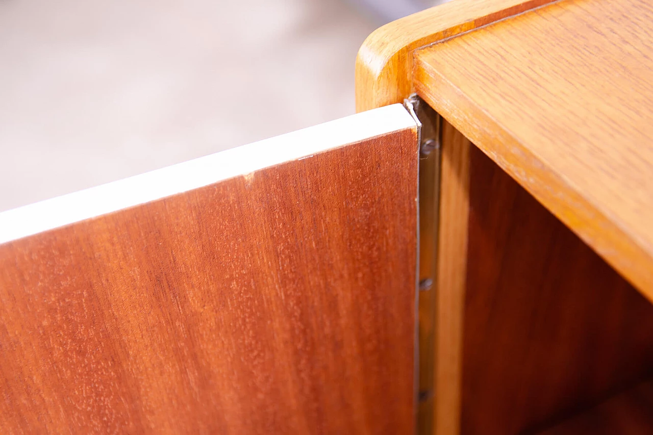 U-450 sideboard in beech, veneer, plywood and laminate by Jiří Jiroutek, 1960s 18