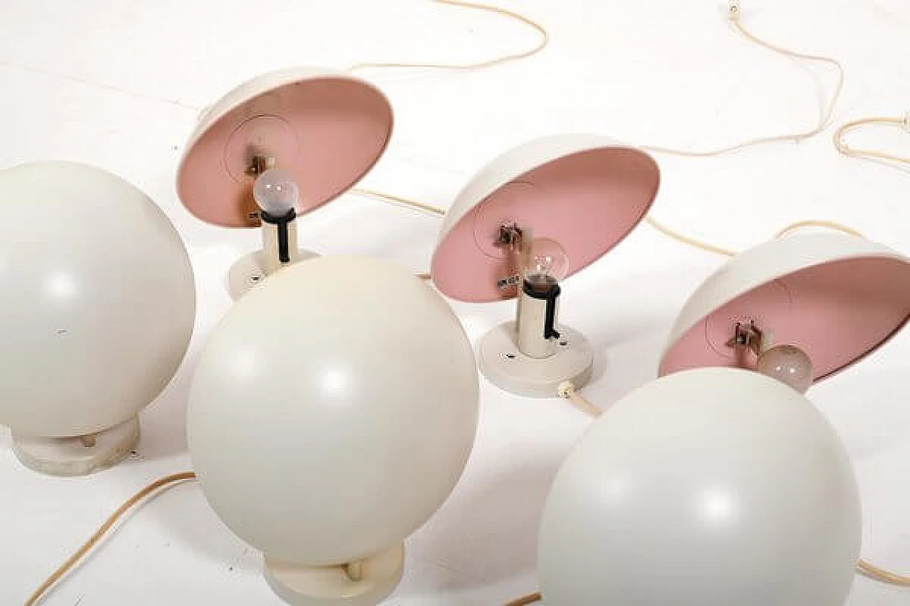 Set di 6 lampade a cappello PH di Poul Henningsen per Louis Poulsen, anni '60 8