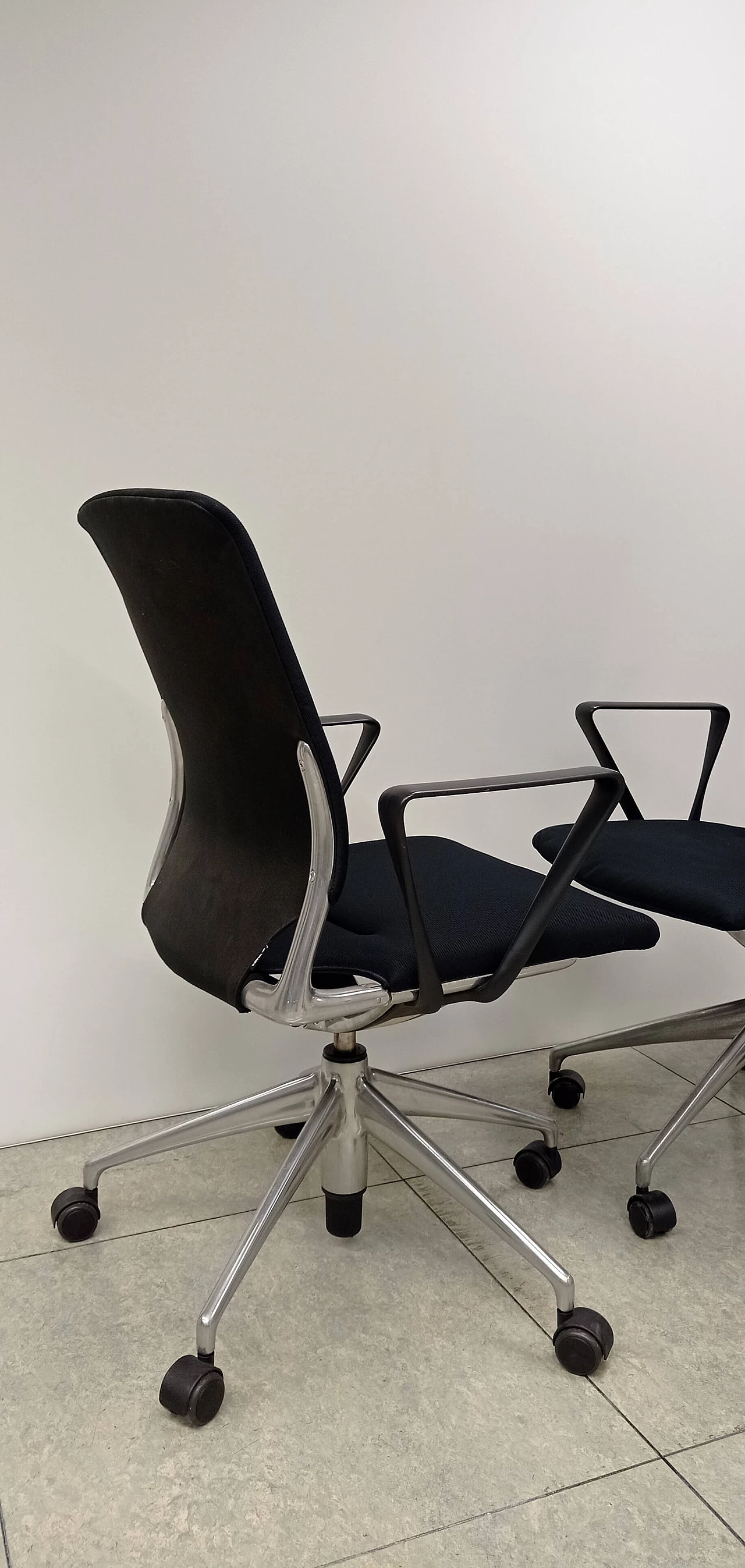 Pair of Meda Chairs armchairs by Alberto Meda for Vitra 25