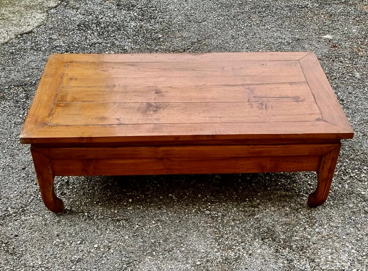 Chinese wooden coffee table, 1940s 1