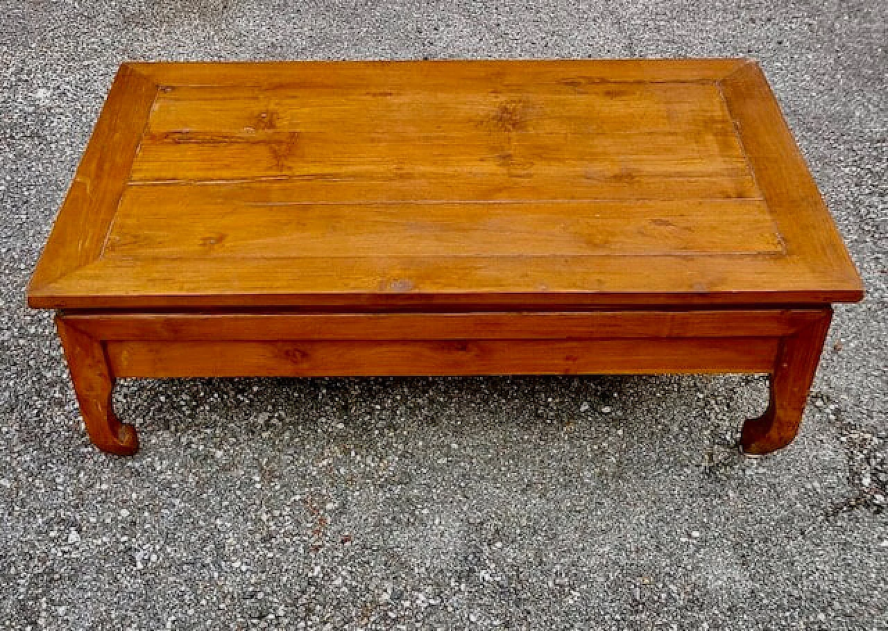Chinese wooden coffee table, 1940s 2