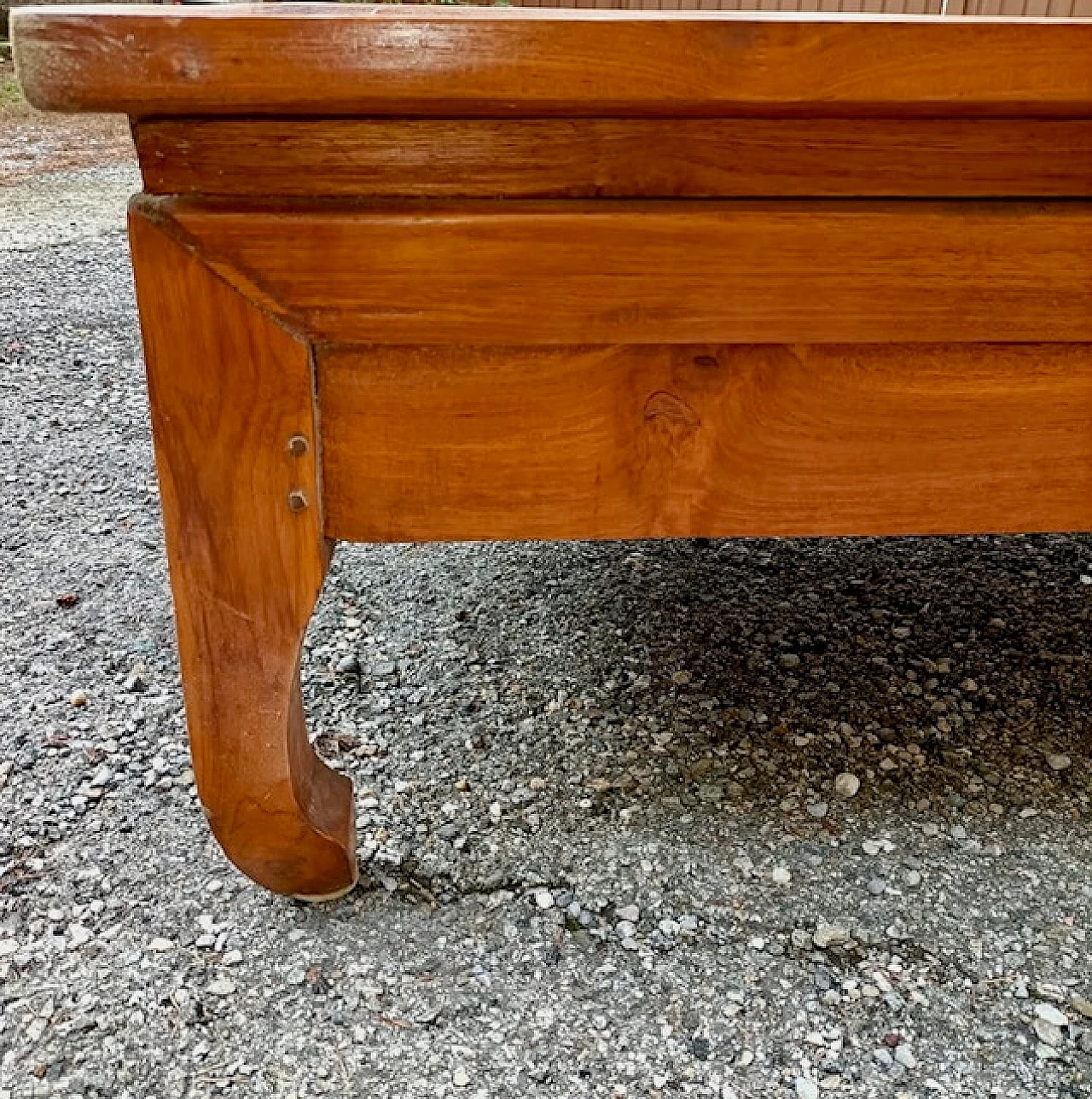 Tavolino cinese in legno, anni '40 4