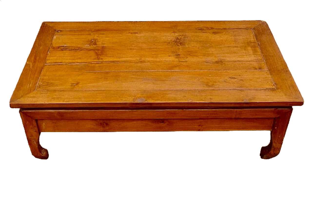 Tavolino cinese in legno, anni '40 5