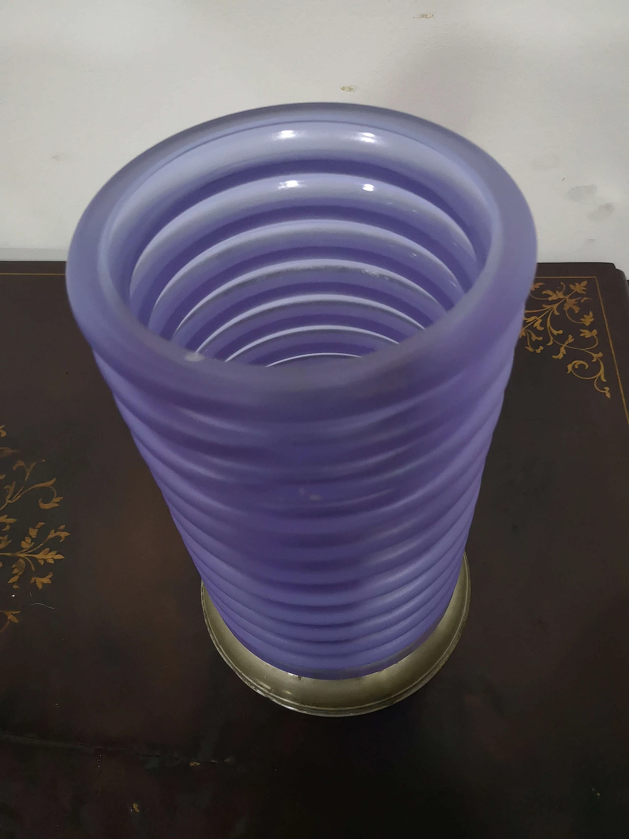 Vaso Onda in alessandrite e argento di Sergio Asti, anni '60 4