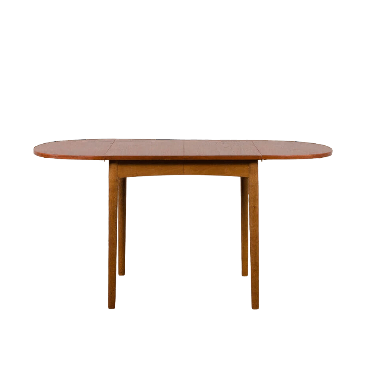 Danish extending teak dining table, 1960s 17