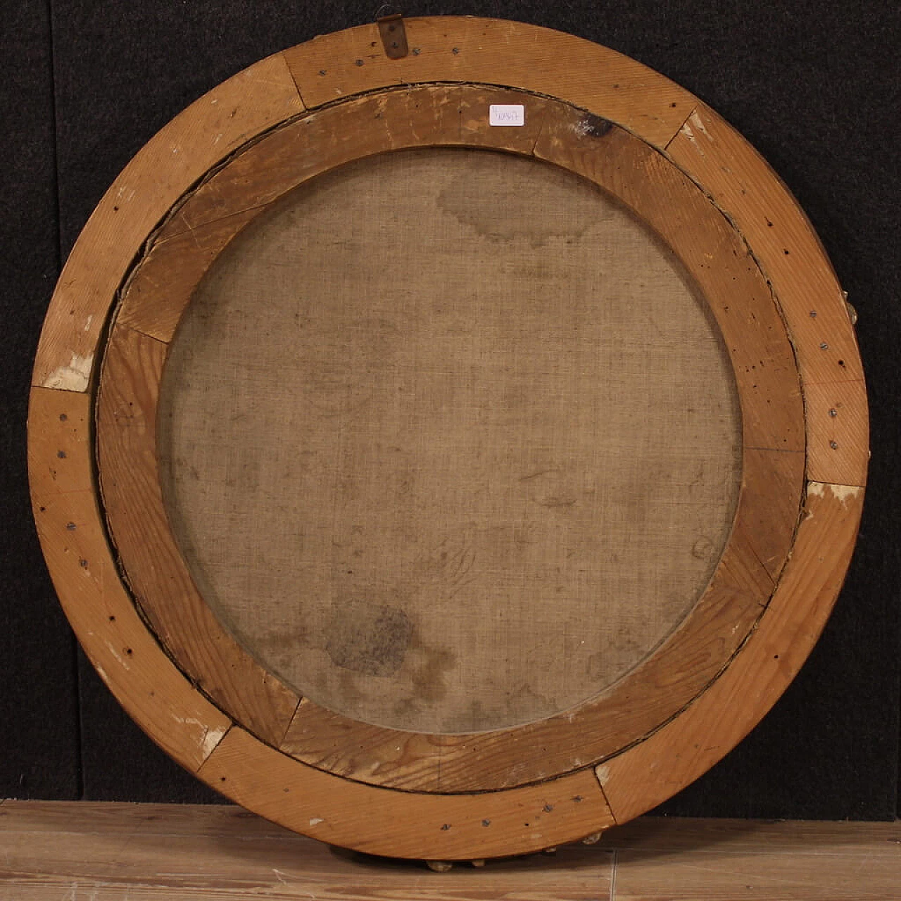 The healing of the centurion's servant, oil on round canvas, first half of the 19th century 5