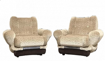 Pair of Space Age armchairs, 1970s