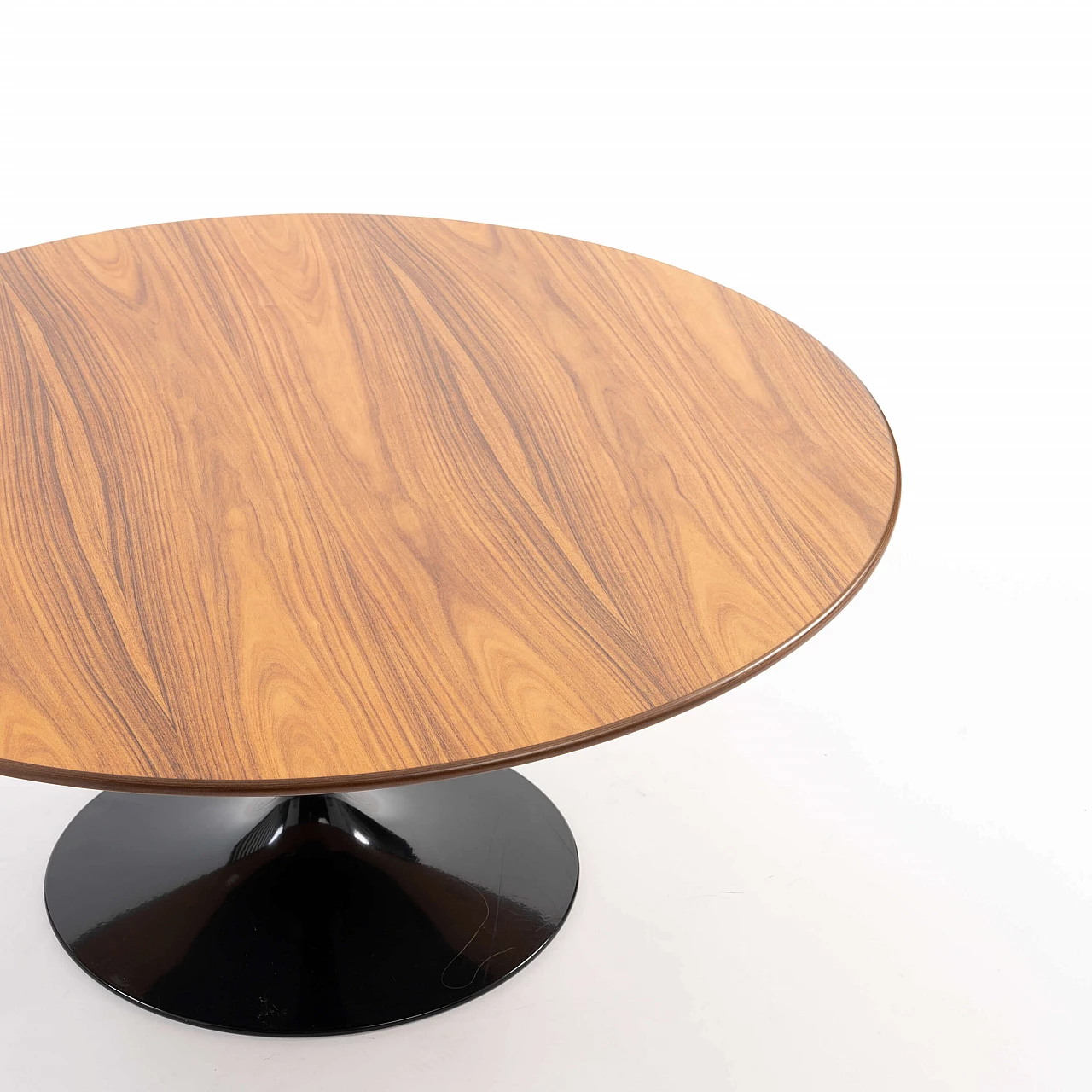 Rosewood and aluminium coffee table by Eero Saarinen for Knoll, 1960s 1