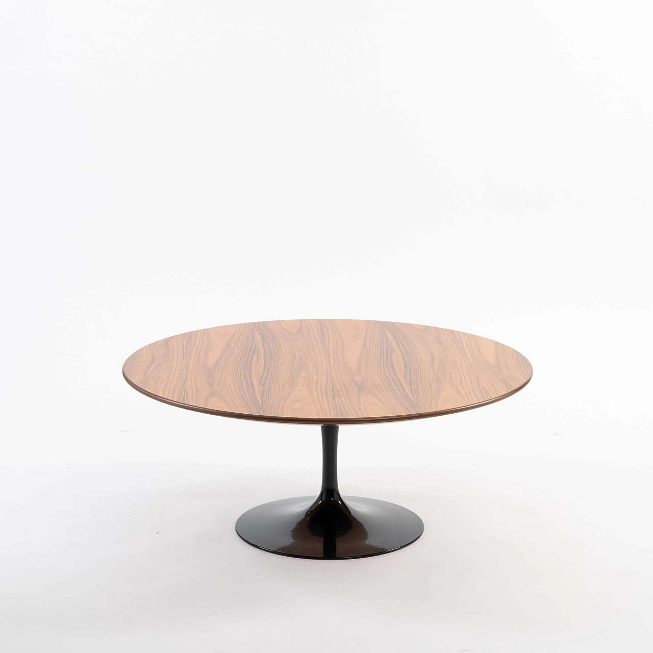 Tavolino in palissandro e alluminio di Eero Saarinen per Knoll, anni '60 2
