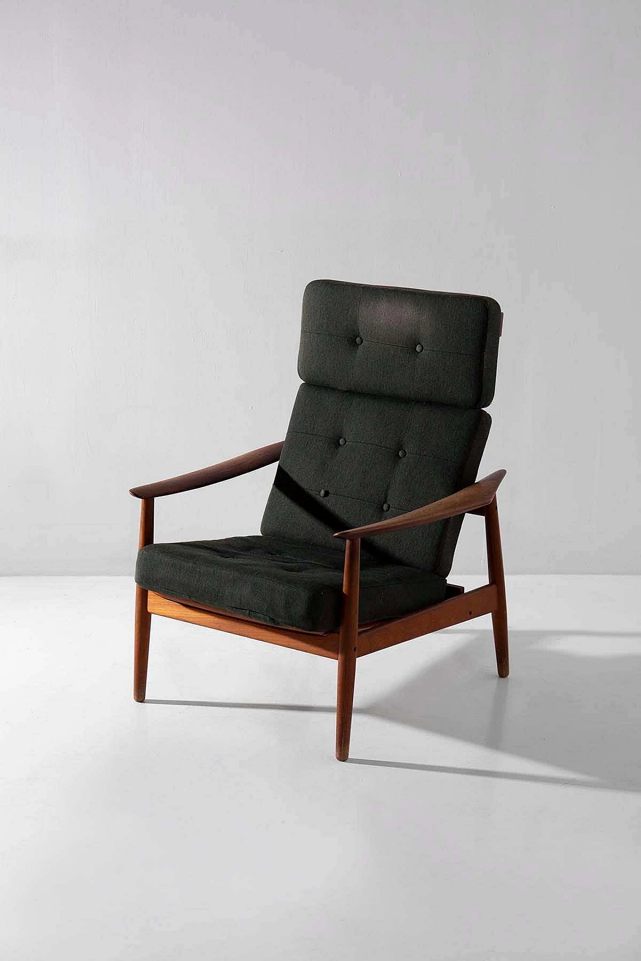 FD 164 recliner armchair by Arne Vodder for France & Daverkosen, 1950s 6