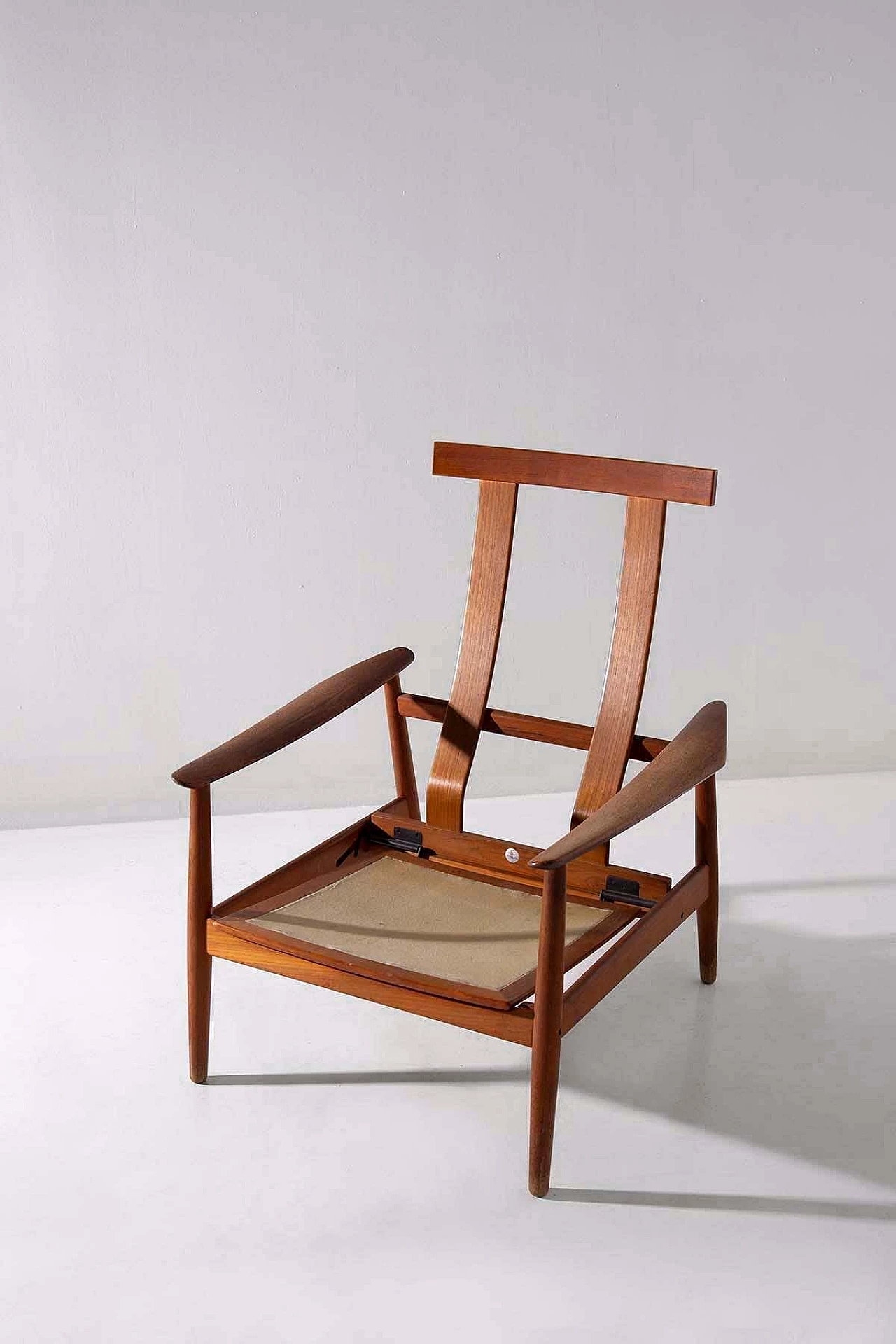 FD 164 recliner armchair by Arne Vodder for France & Daverkosen, 1950s 8