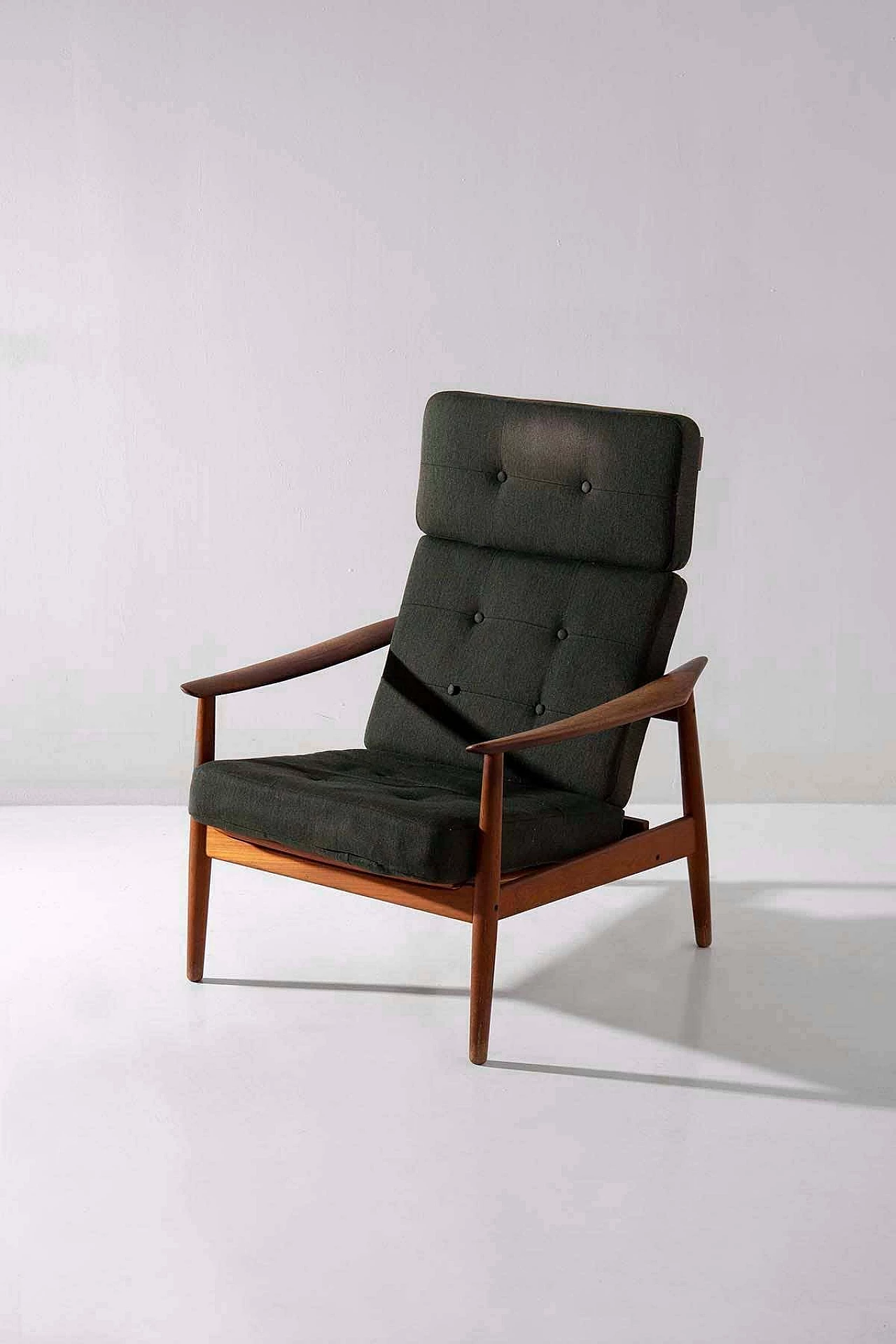 FD 164 recliner armchair by Arne Vodder for France & Daverkosen, 1950s 10