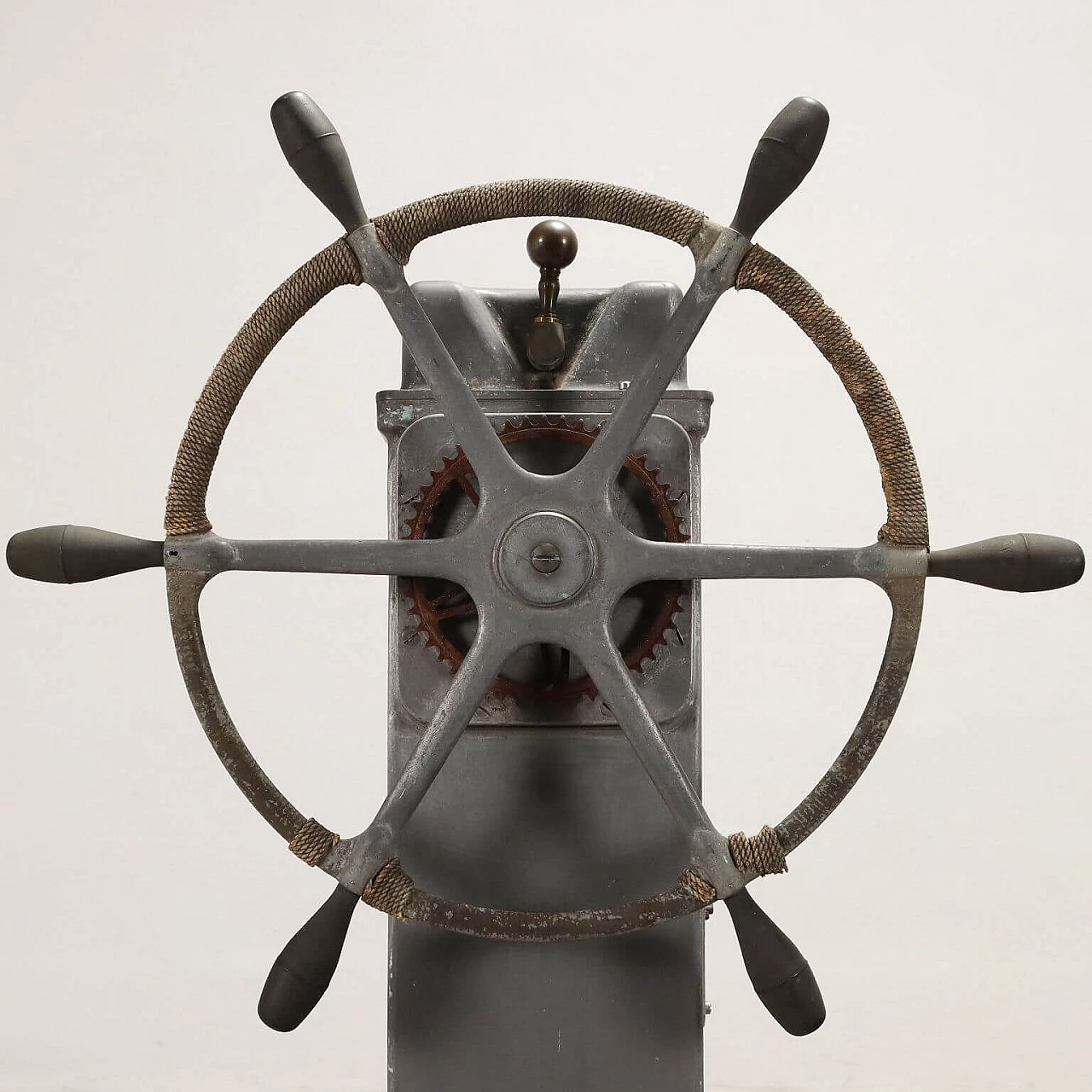 Sperry Gyroscope Company ship's wheel 3