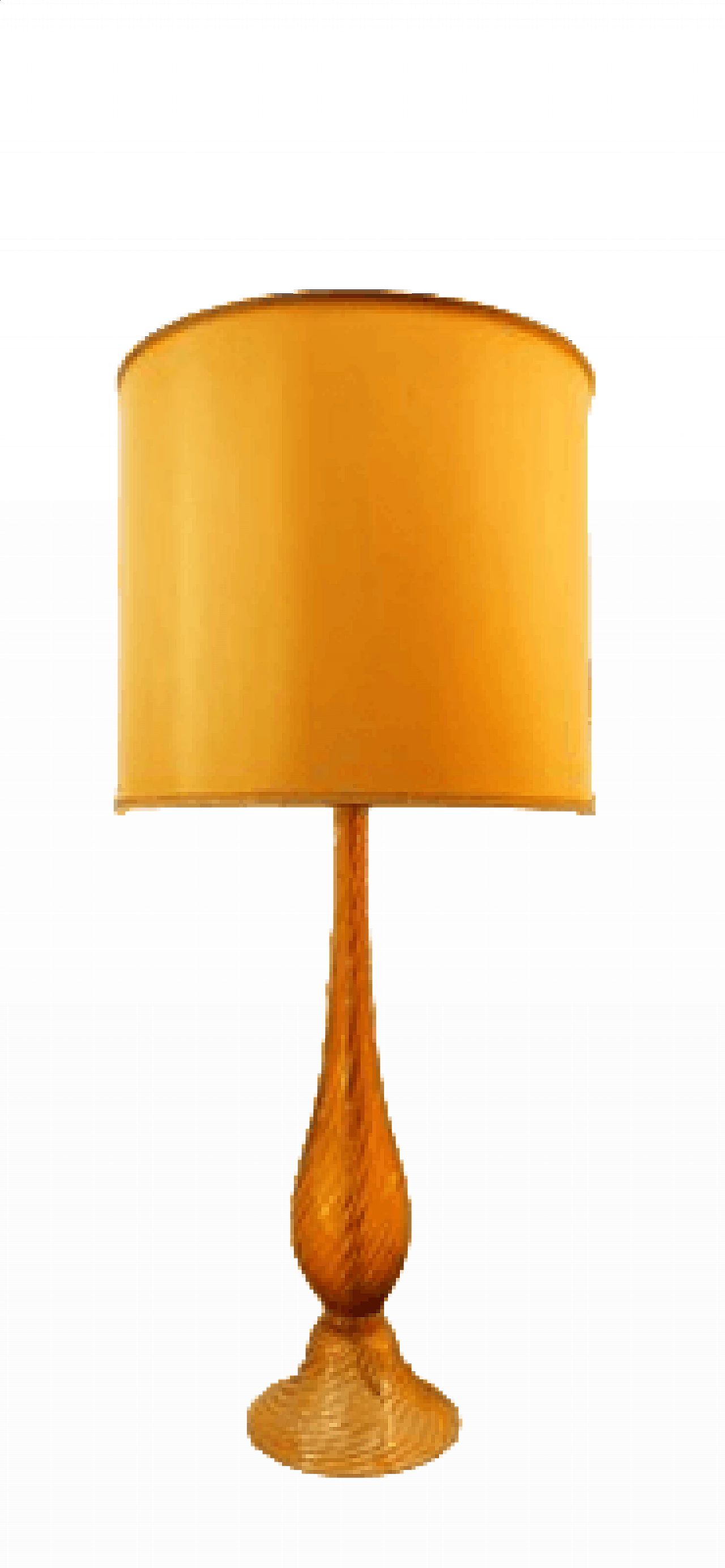 Gilded Murano glass table lamp, 1960s 21
