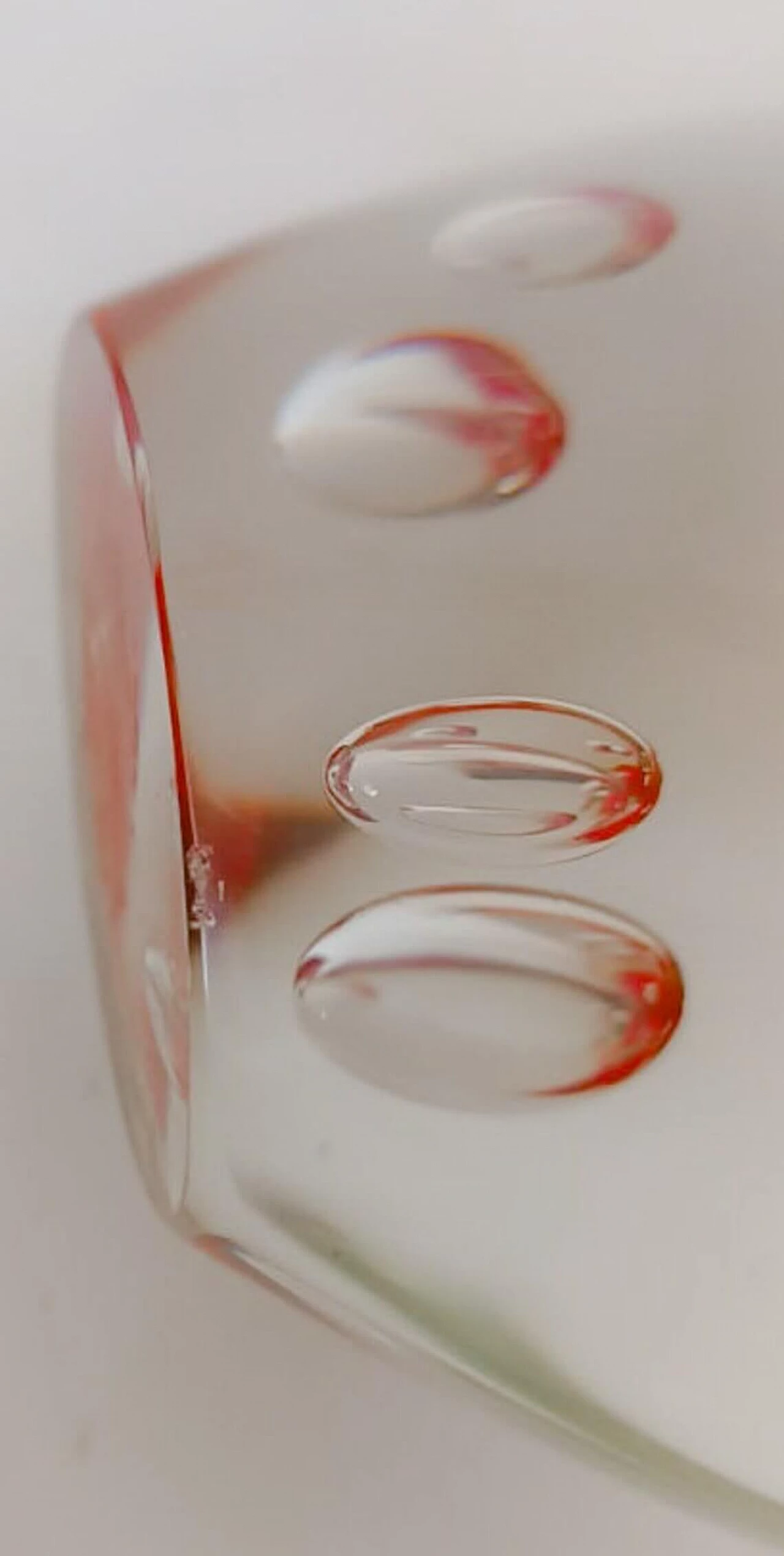 Submerged Murano glass solifleur vase by Flavio Poli, 1970s 7