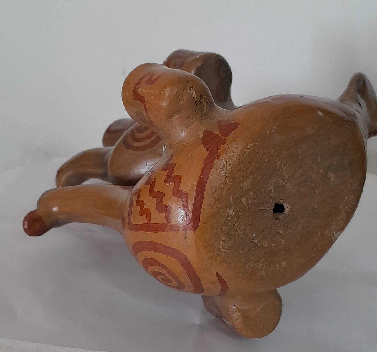 Sculptural ceramic candlestick by Heron Martinez Mendosa, 1920s 2