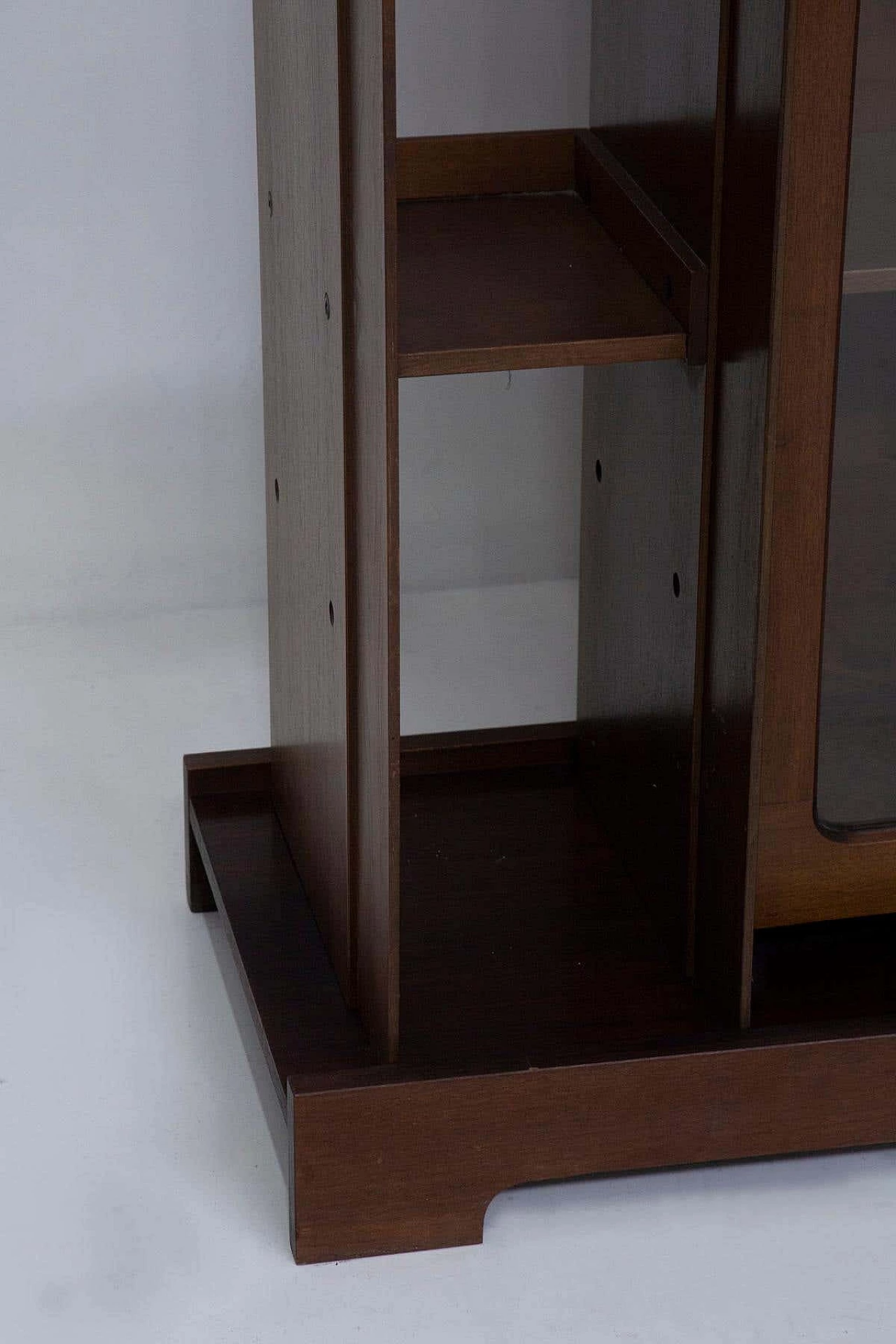 Modular walnut bookcase by Piero Ranzani for Elam, 1960s 7