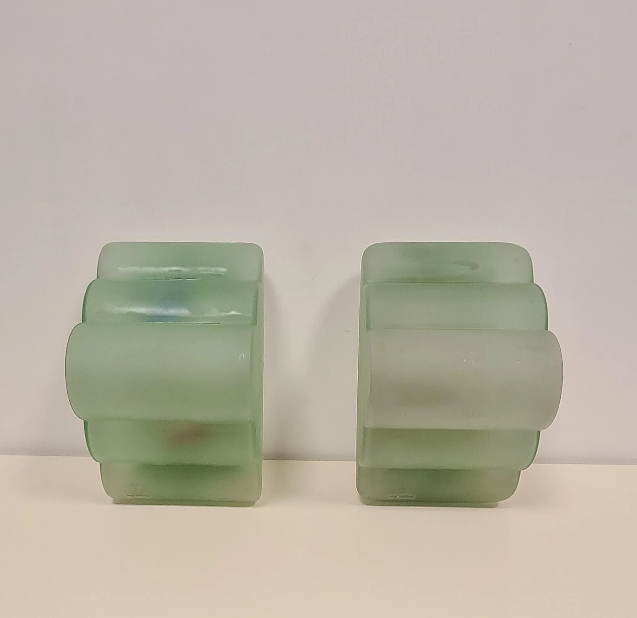 Pair of cloud wall lights by Murano Due, 1990s 6
