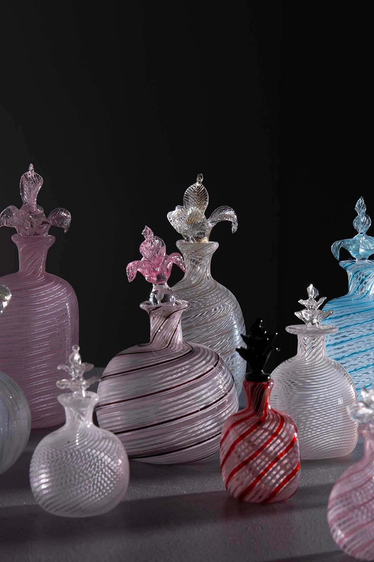 10 Murano glass perfume ampoules, 1960s 3
