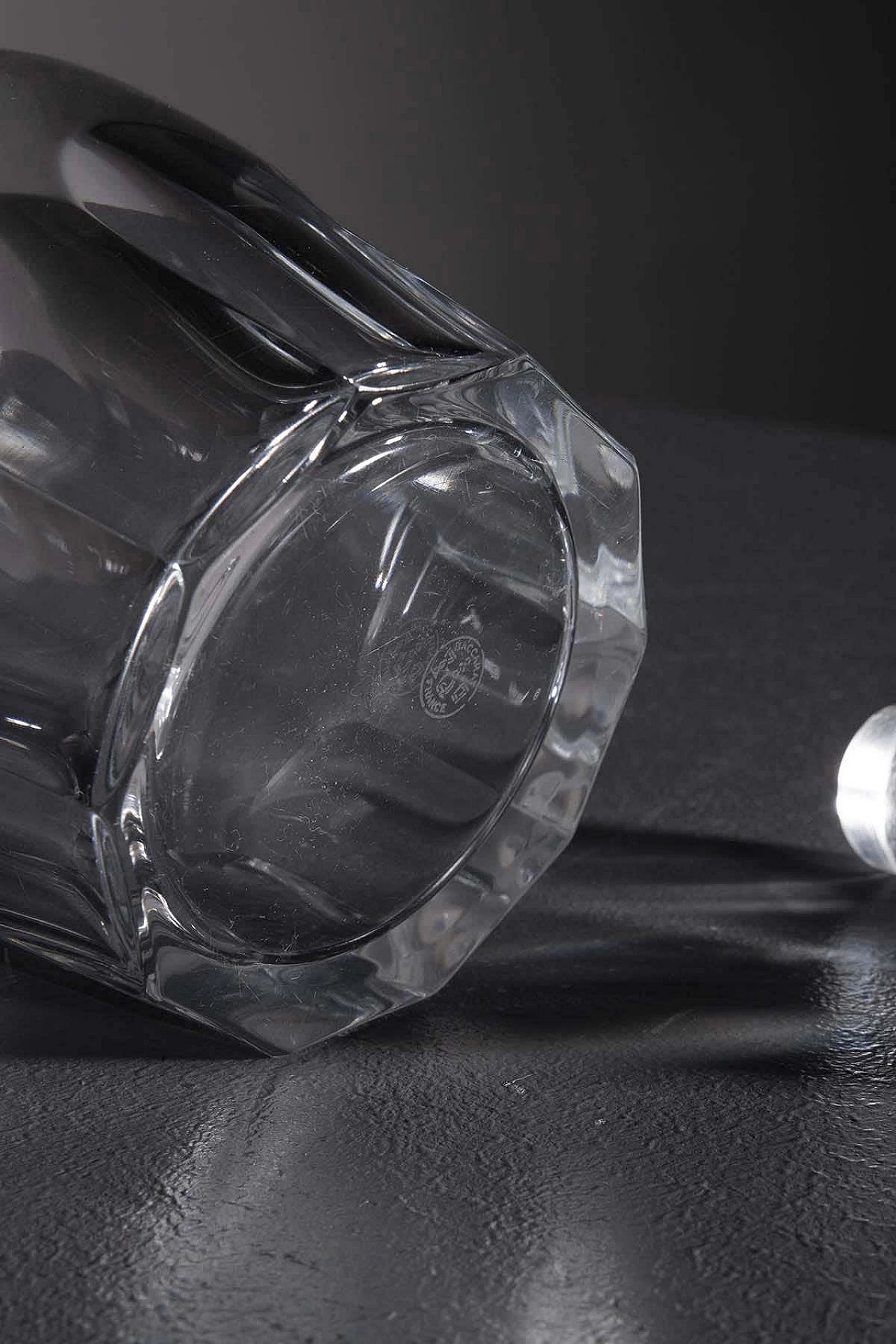 Decanter in cristallo Baccarat, anni '70 6