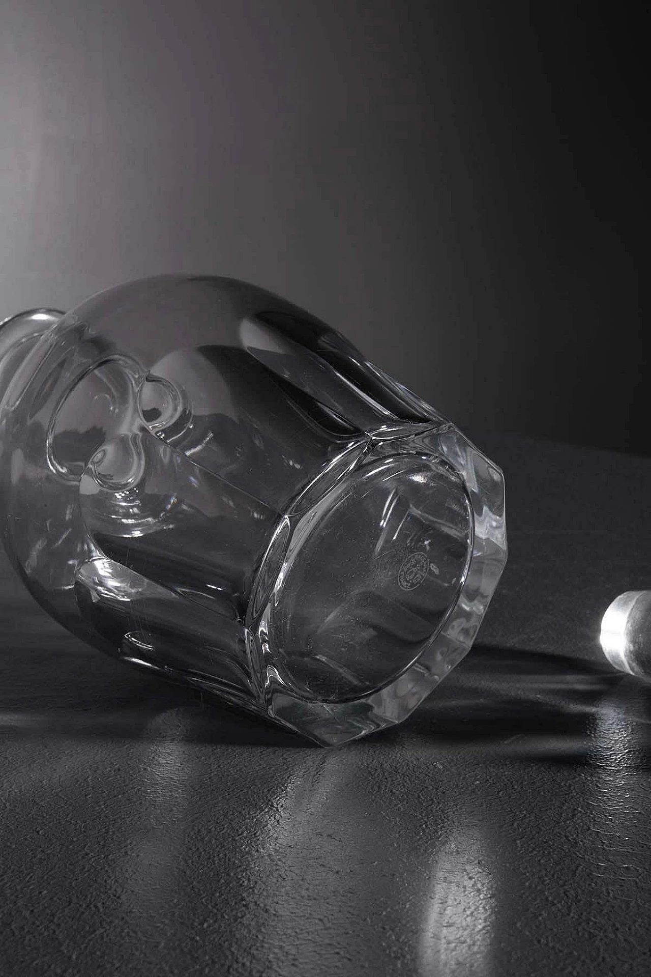Decanter in cristallo Baccarat, anni '70 7