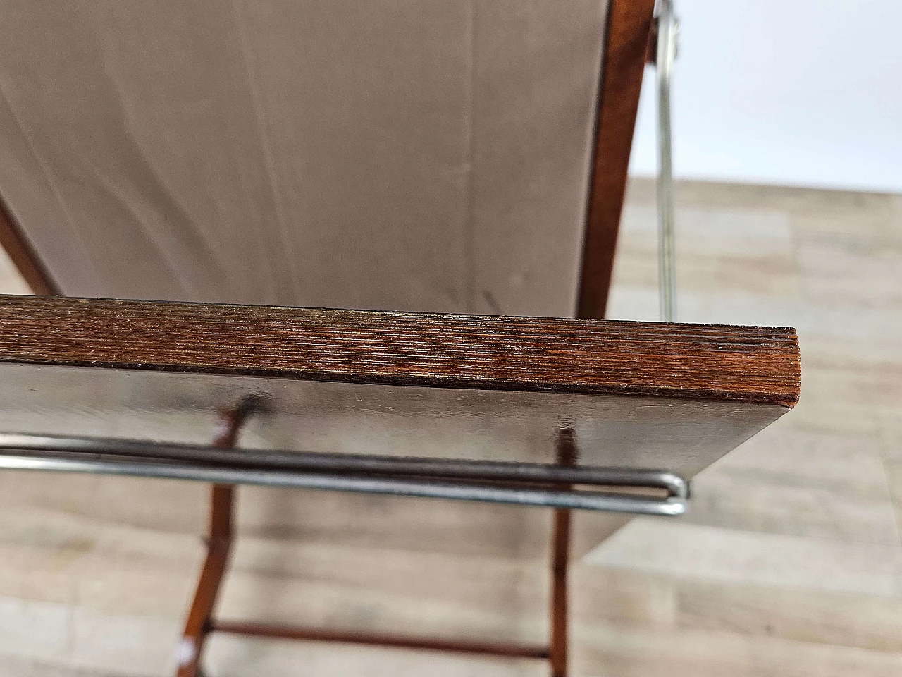 Fratelli Reguitti wooden valet stand, 1960s 24