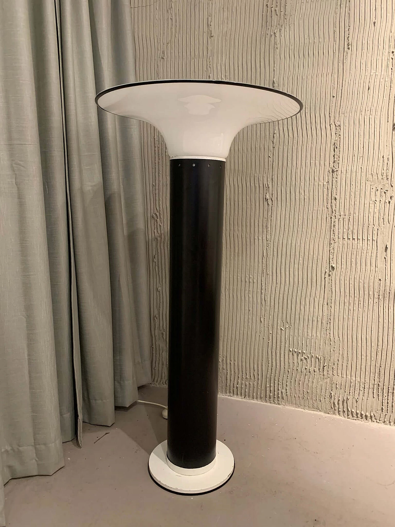 Lampada da terra in vetro soffiato di Murano di Vistosi, anni '70 6