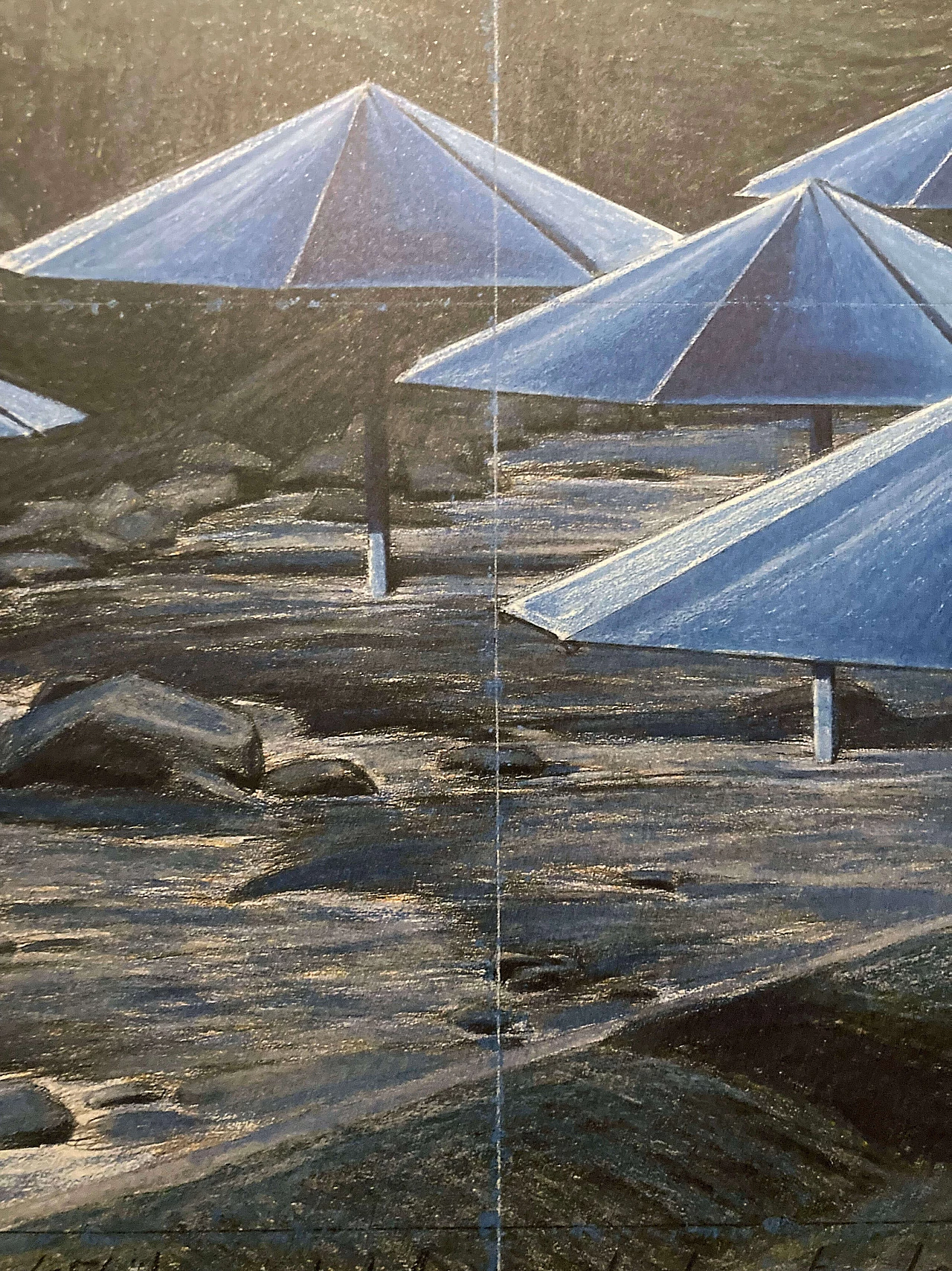 Christo, The Umbrellas - Joint Project for Japan and USA, lithograph, 1991 15