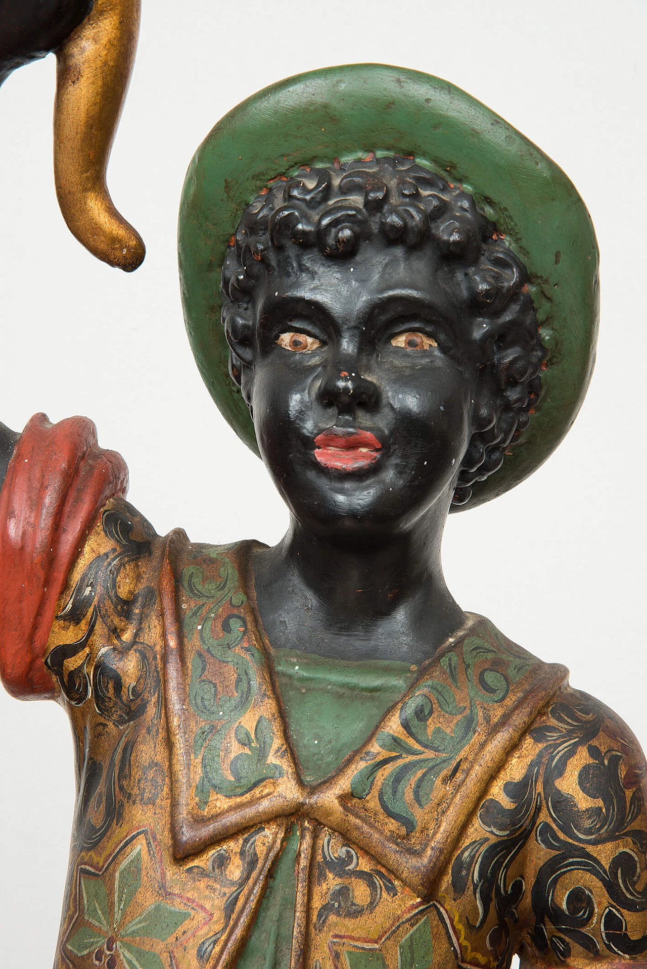 Polychrome wooden sculpture depicting the Moor of Venice, 19th century 2
