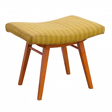 Sgabello in faggio di Západoslovenské Nábytkárské Závody, anni '70