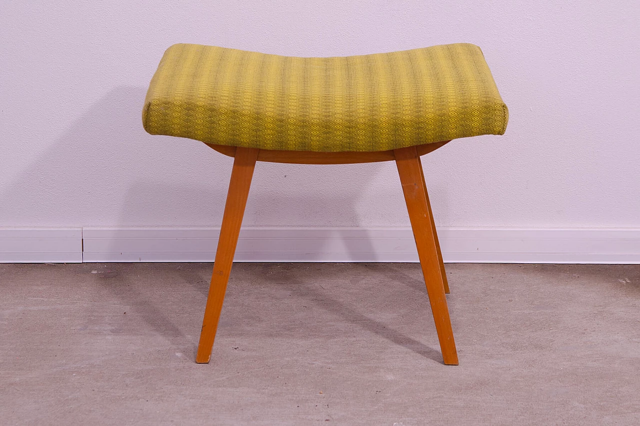 Sgabello in faggio di Západoslovenské Nábytkárské Závody, anni '70 2