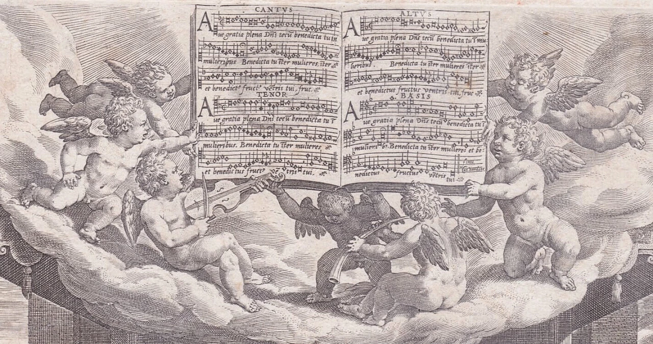 Johan Sadeler I, La Vergine, il Bambino e Sant’Anna, bulino, '500 3