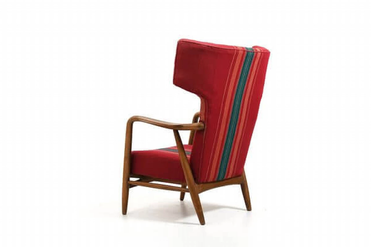 Poltrona Wingback di Eva & Nils Koppel per Slagelse Møbelværk, 1947 5