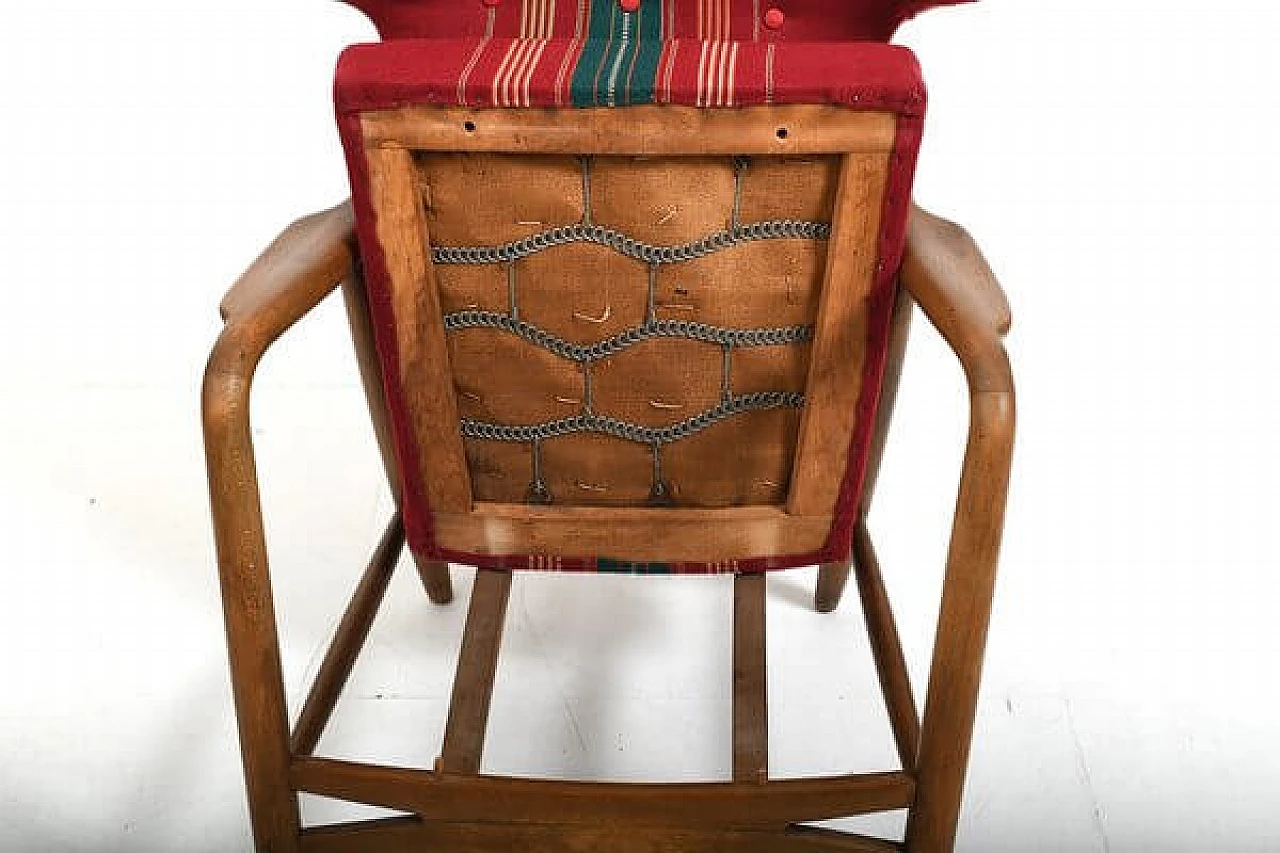 Poltrona Wingback di Eva & Nils Koppel per Slagelse Møbelværk, 1947 13