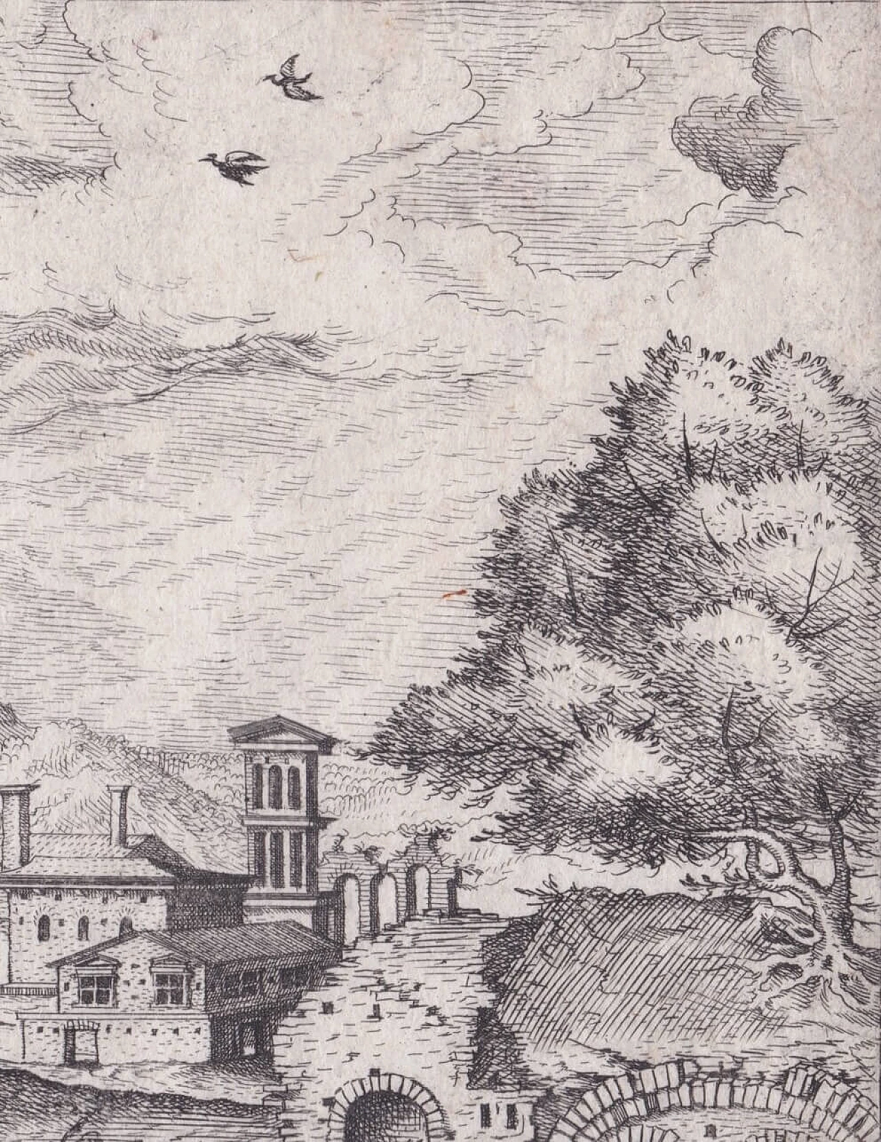 Joannes van Doetecum, Foro romano, acquaforte, '500 2