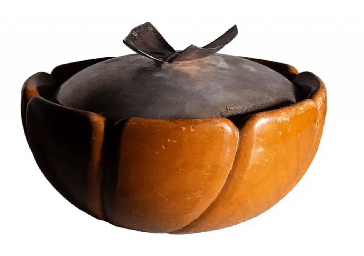 Wooden bowl by Aldo Tura, 1940s 1