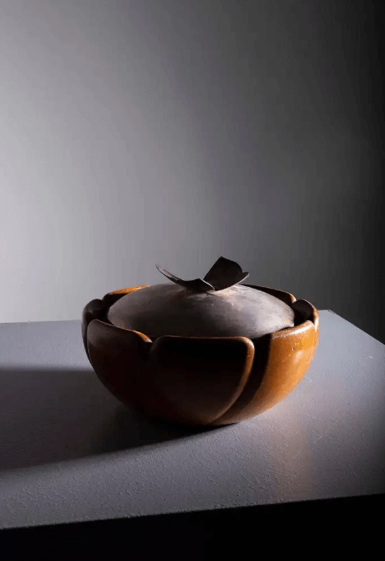 Wooden bowl by Aldo Tura, 1940s 2