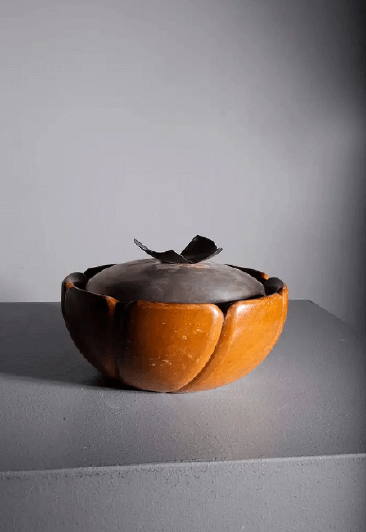 Wooden bowl by Aldo Tura, 1940s 3