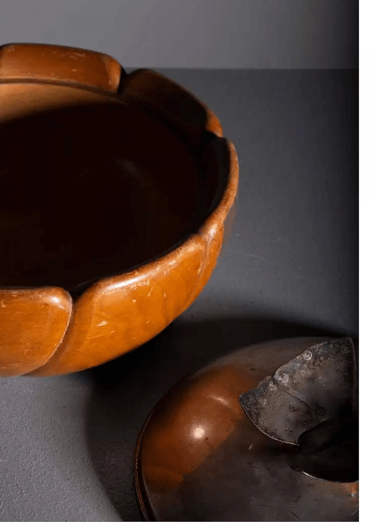 Wooden bowl by Aldo Tura, 1940s 8